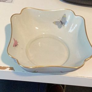Limoges butterfly bowl